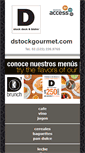 Mobile Screenshot of dstockgourmet.com